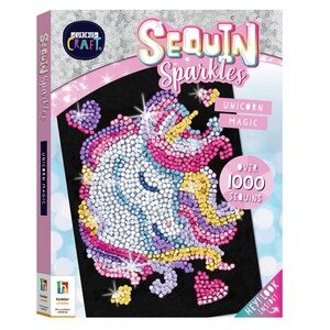 Curious craft sequin sparkles unicorn magic new in sealed package